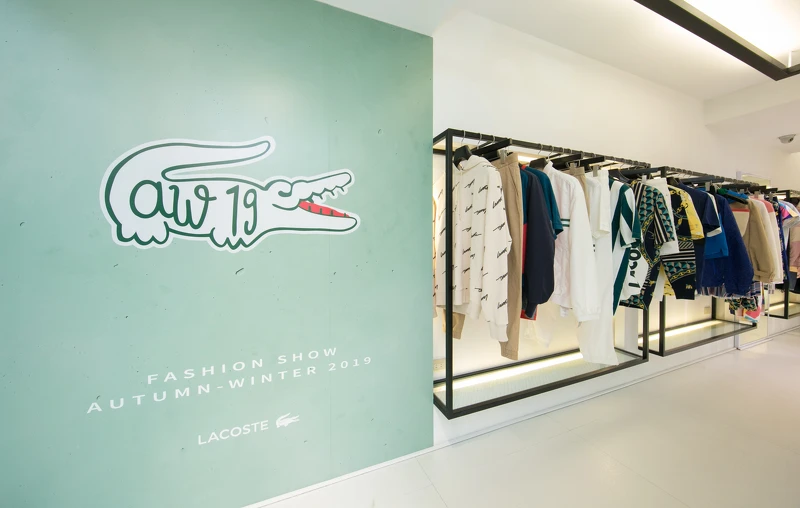 全新的 Lacoste 2019秋冬系列，於 Artifacts 獨家首賣。