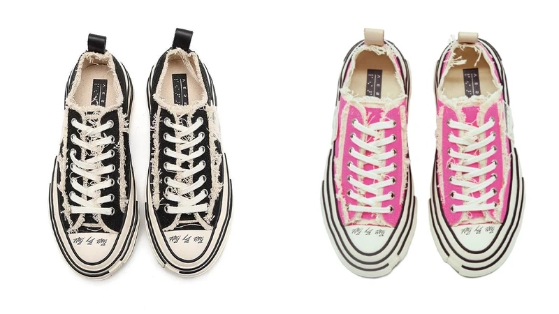 xVESSEL G.O.P. Lows解構帆布鞋,NT7,990(螢光粉、經典黑、帝都黃、海軍藍) xVESSEL G.O.P. Lows解構帆布鞋,NT7,990(螢光粉、經典黑、帝都黃、海軍藍)