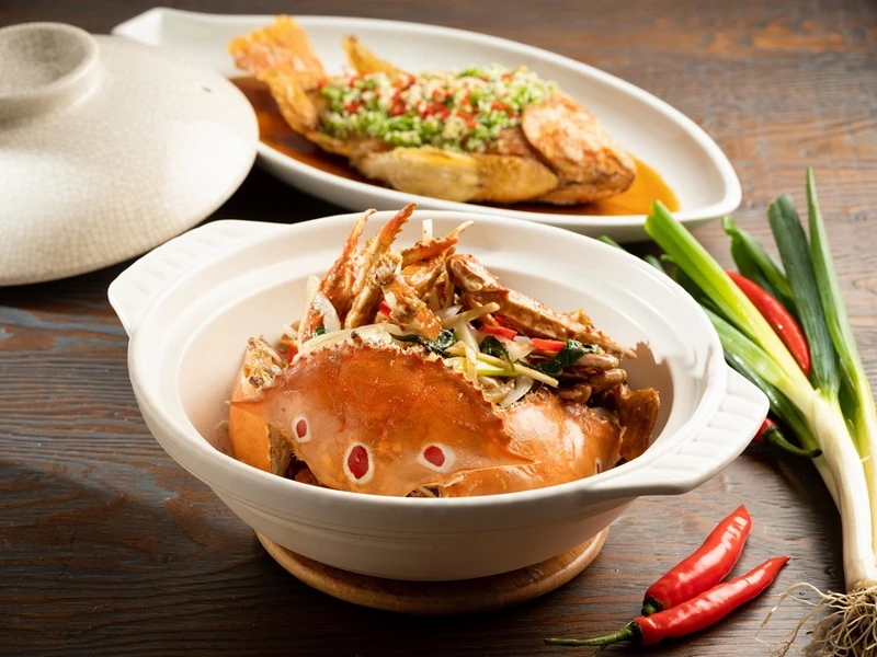 爆炒沙茶鮮蟹 爆炒沙茶鮮蟹