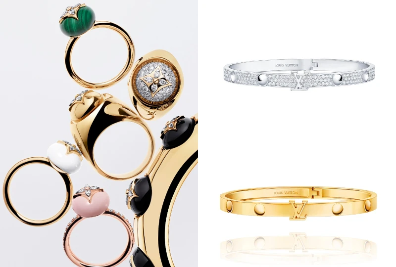B Blossom Collection系列戒指、Bangle Empreinte white gold paved,NT865,000、 Bangle Empreinte yellow gold,NT192,000 B Blossom Collection系列戒指、Bangle Empreinte white gold paved,NT865,000、 Bangle Empreinte yellow gold,NT192,000