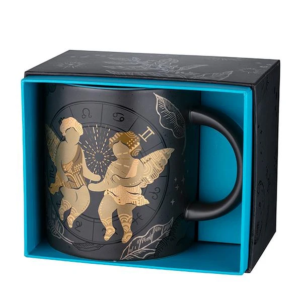 雙子星座馬克杯,售價$750 雙子星座馬克杯,售價$750