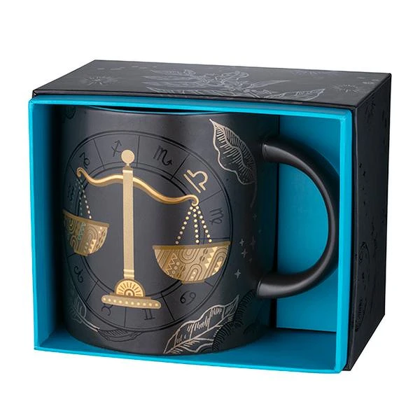 天秤星座馬克杯,售價$750 天秤星座馬克杯,售價$750