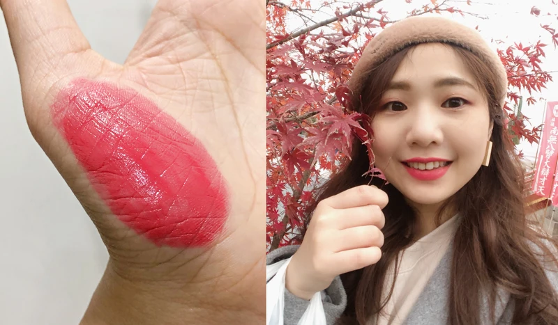 NU COLOUR女神唇萃色號877實際上色 NU COLOUR女神唇萃色號877實際上色