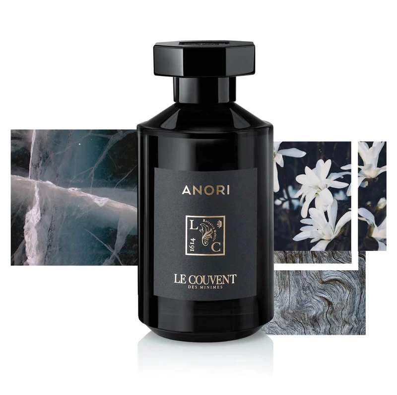 ANORI北極&bull;冷風之水，前調：艾蒿、中調：依蘭依蘭、後調：廣藿香＆零稜香豆原精