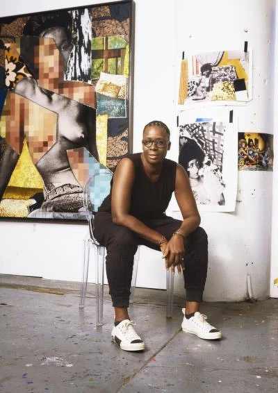 藝術家Mickalene Thomas 藝術家Mickalene Thomas