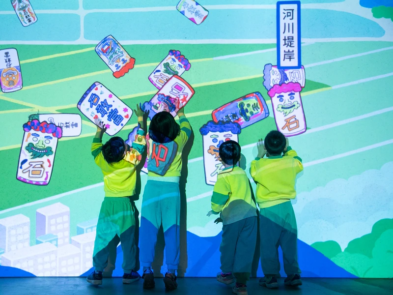 「從前、以前-2019映像節」〈小石將軍〉互動型作品 「從前、以前-2019映像節」〈小石將軍〉互動型作品