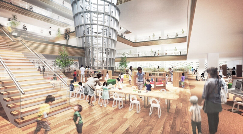 3樓親子閱讀區模擬圖