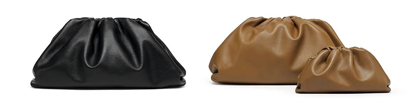 The Pouch霧面小牛皮手拿包(黑色)，NT85,900、The Pouch霧面小牛皮手拿包 NT85,900，The Pouch 20 霧面小牛皮手拿包，NT45,200。