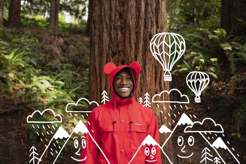 迪士尼Omni Tech防水外套,男女裝(NT$9,980)。 迪士尼Omni Tech防水外套,男女裝(NT$9,980)。