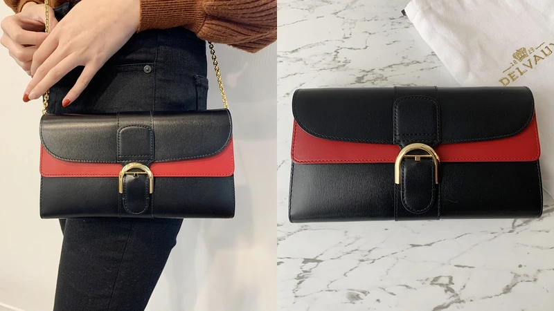 DELVAUX Brillant系列新年限量手拿包，NT79,900