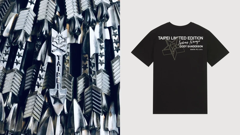 CODY SANDERSON 台北限定墜飾 (限量30只),NT25,300 / CODY SANDERSON 台北限定T,NT6,900 CODY SANDERSON 台北限定墜飾 (限量30只),NT25,300 / CODY SANDERSON 台北限定T,NT6,900