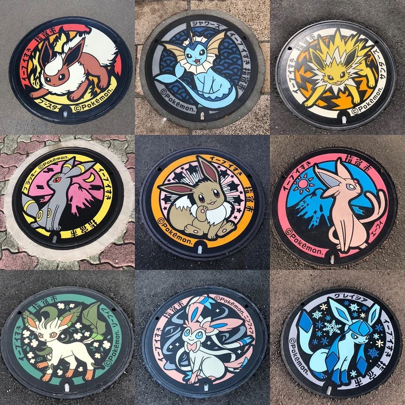 伊布人孔蓋 PHOTO/IG@pokego_queen 伊布人孔蓋 PHOTO/IG@pokego_queen