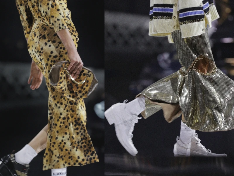 鞋款設計遊走在正式的英國紳士鞋與綁帶運動鞋之間。