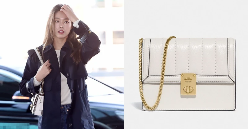 韓團AOA成員雪炫飛往紐約時,背的就是HUTTON。(NT$16,800) 韓團AOA成員雪炫飛往紐約時,背的就是HUTTON。(NT$16,800)