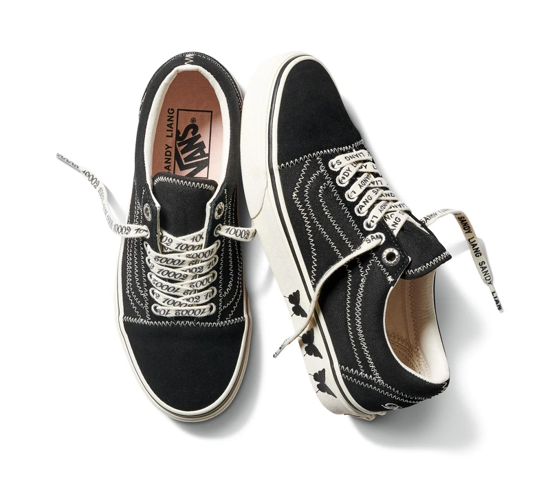 Vans x Sandy Liang聯名系列Old Skool鞋款，定價NT2,580