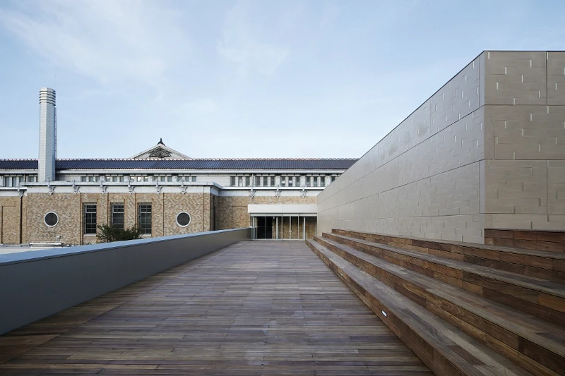 新館東山CUBE的戶外露台空間 新館東山CUBE的戶外露台空間