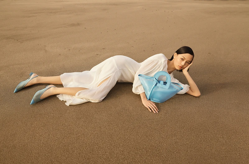 後綁帶透視高跟鞋(NT$1,790) 後綁帶透視高跟鞋(NT$1,790)