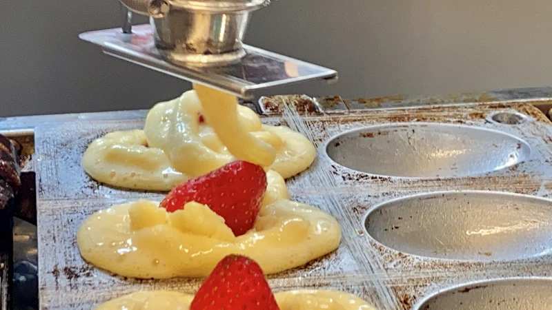 美美子草莓雞蛋糕