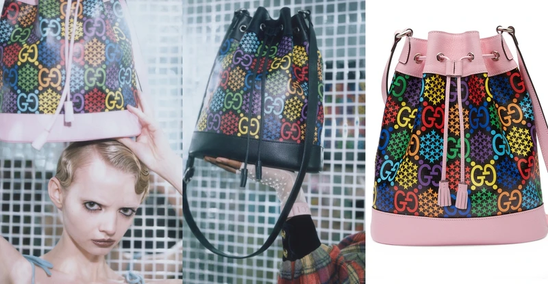 Psychedelic系列水桶包（NT$63,700）