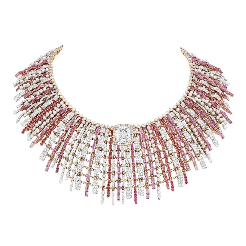 Tweed Couture 高級珠寶項鍊。