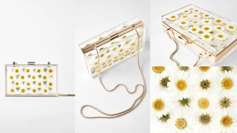 自然色雛菊單肩箱型包(NT$1,590) 自然色雛菊單肩箱型包(NT$1,590)