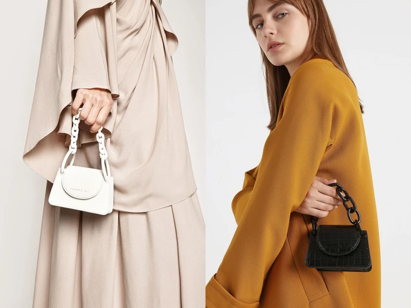 粗鍊條迷你包（NT$1,590）