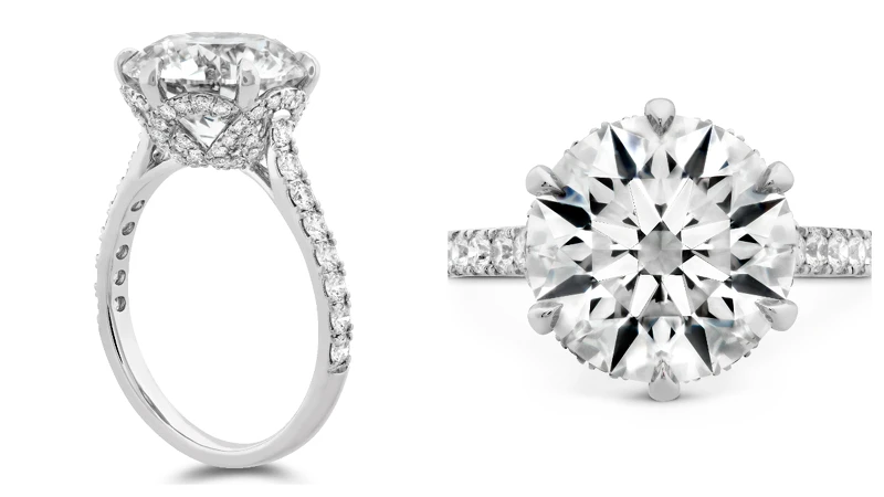 鉑金鑲嵌6.15克拉主鑽,NT10,092,000 鉑金鑲嵌6.15克拉主鑽,NT10,092,000