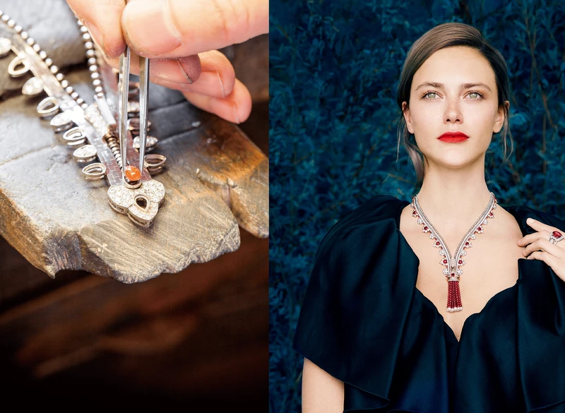 左:Zip項鍊工藝圖。右:Zip形象圖。 左:Zip項鍊工藝圖。右:Zip形象圖。