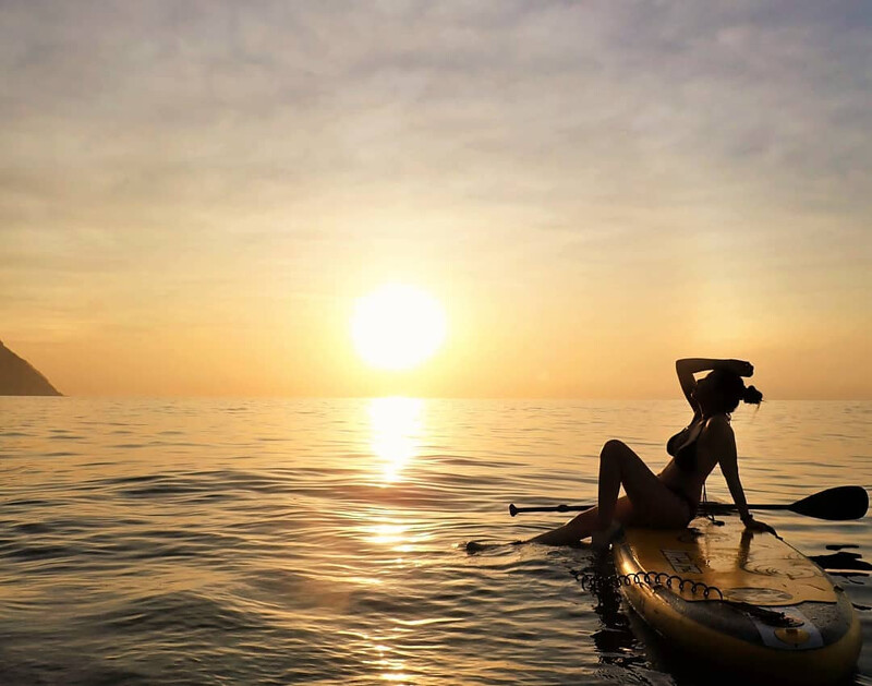 迎接從太平洋海面升起的曙光。圖片來源:IG @sup_kayak 授權 迎接從太平洋海面升起的曙光。圖片來源:IG @sup_kayak 授權