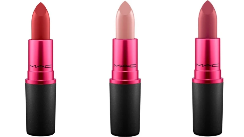 M.A.C 2020年VIVA GLAM系列唇膏(#VIVA GLAM I棕紅色、#VIVA GLAM II柔粉色、#VIVA GLAM III漿果色)，NT770(不扣除成本全額捐贈)