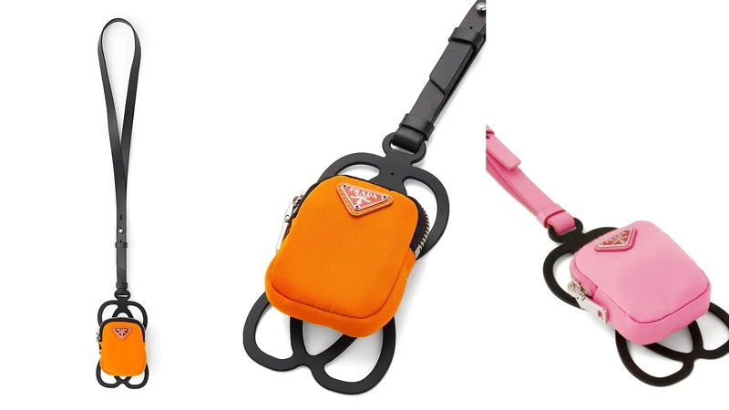 Prada多功能手機套(NT$12,500) Prada多功能手機套(NT$12,500)