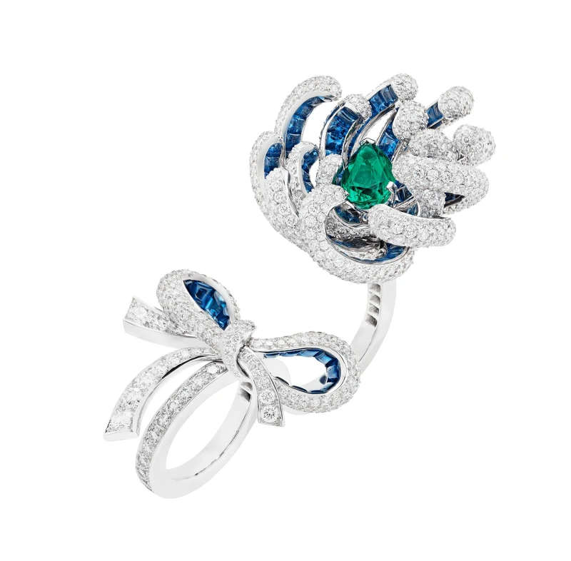 Nœud chrysanthème Between the Finger Ring指間戒 Nœud chrysanthème Between the Finger Ring指間戒