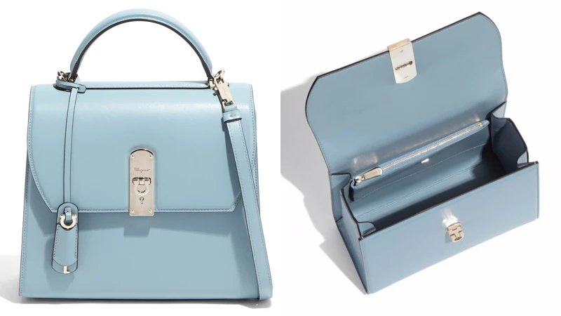 BOXYZ天藍色牛皮提包(NT$86,900) BOXYZ天藍色牛皮提包(NT$86,900)