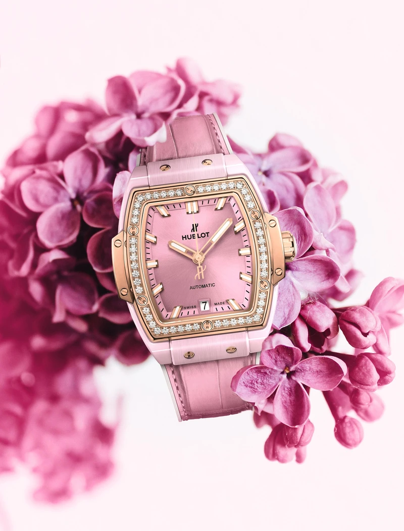 Hublot Spirit Of Big Bang粉紅陶瓷皇金鑽錶  Hublot Spirit Of Big Bang粉紅陶瓷皇金鑽錶