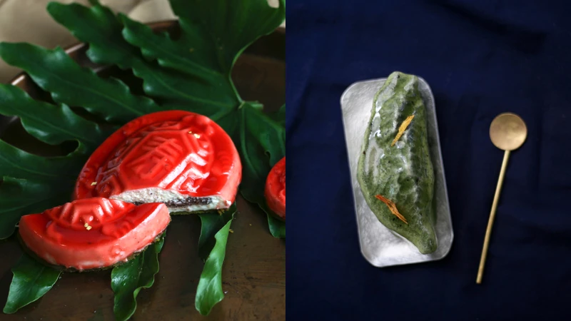 (左圖)誠品生活南西5/1 - 5/10 「夢幻甜點店」|菓實日|紅龜慕斯蛋糕6吋;(右圖)誠品生活南西5/1 - 5/10 「夢幻甜點店」|菓實日|人之島 (左圖)誠品生活南西5/1 - 5/10 「夢幻甜點店」|菓實日|紅龜慕斯蛋糕6吋;(右圖)誠品生活南西5/1 - 5/10 「夢幻甜點店」|菓實日|人之島