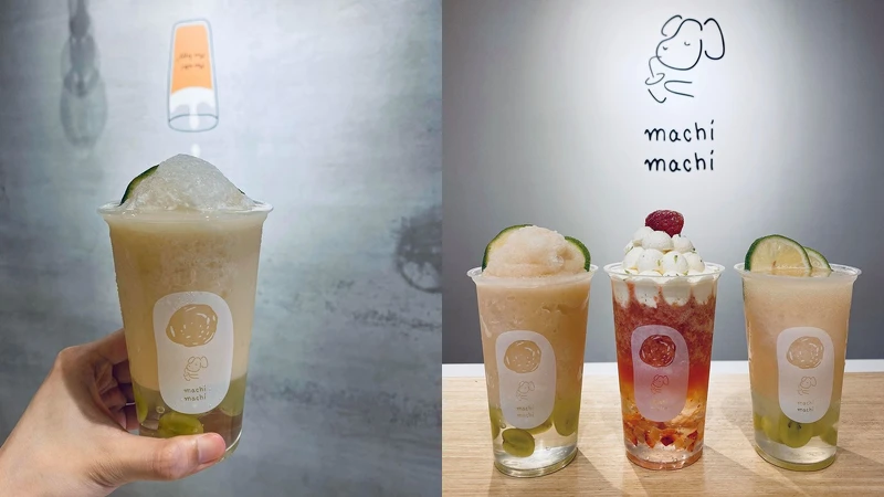 多多綠茶葡萄凍飲 $65、氣泡多多綠茶葡萄凍飲 $70 多多綠茶葡萄凍飲 $65、氣泡多多綠茶葡萄凍飲 $70