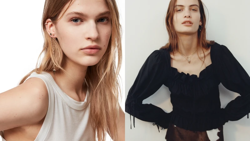 耳環耳釦組(NT$2,100)、 耳環耳釦組(NT$2,100)、