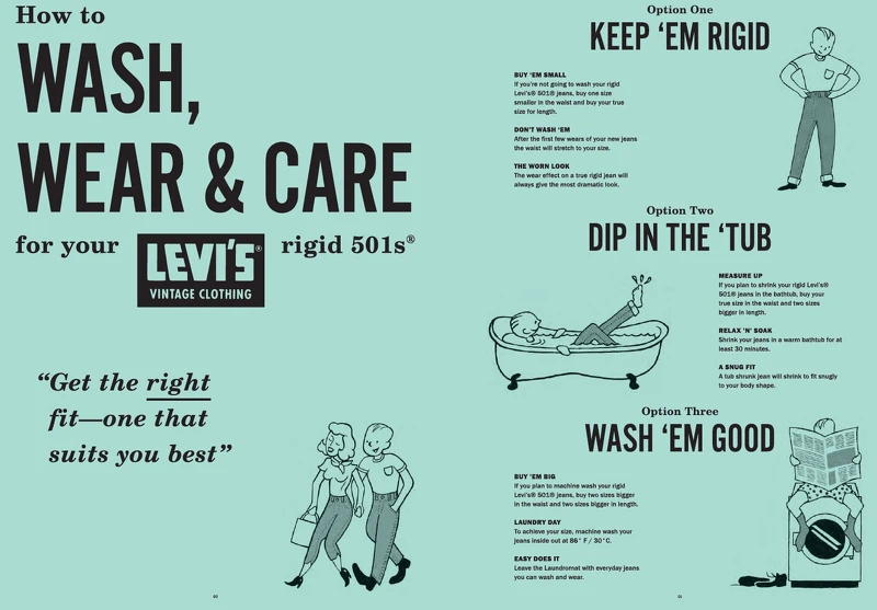 Levi’s® 公開養褲秘訣 Levi’s® 公開養褲秘訣