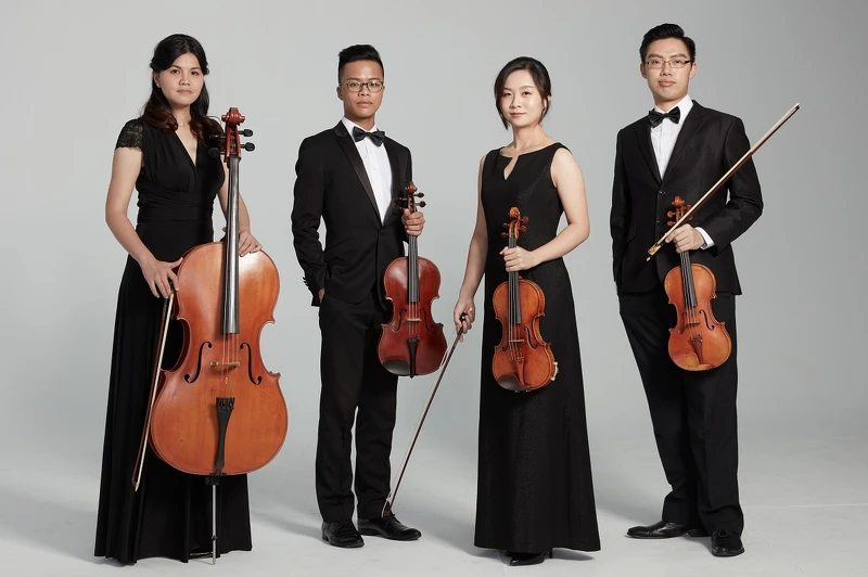 「2020誠品室內樂節」邀請台灣新秀「藝心弦樂四重奏」6月13日演奏貝多芬創作中,最能充分展現樂器音色效果的《第七號弦樂四重奏》。 「2020誠品室內樂節」邀請台灣新秀「藝心弦樂四重奏」6月13日演奏貝多芬創作中,最能充分展現樂器音色效果的《第七號弦樂四重奏》。