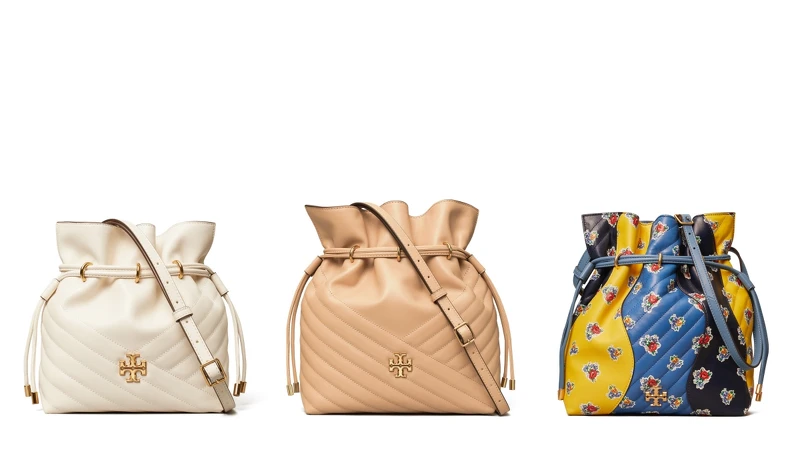 （左起）白 NT$18,900、奶茶 NT$23,900、小雛菊印花三色拼接 NT$29,900