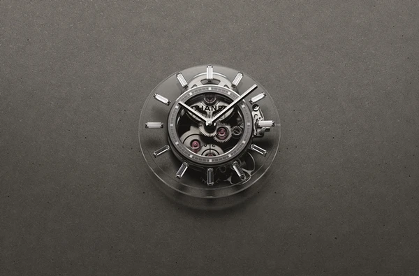 J12 X-Ray腕錶搭載Chanel自製手上鍊機芯Calibre 3.1