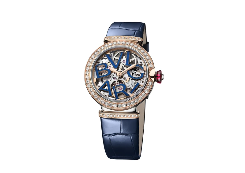 BVLGARI LVCEA SKELETON鏤空腕錶_參考售價約新台幣589,000元 BVLGARI LVCEA SKELETON鏤空腕錶_參考售價約新台幣589,000元