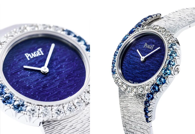 PIAGET Limelight Gala系列18K白金漸層藍寶石鑲鑽高級珠寶腕錶 PIAGET Limelight Gala系列18K白金漸層藍寶石鑲鑽高級珠寶腕錶