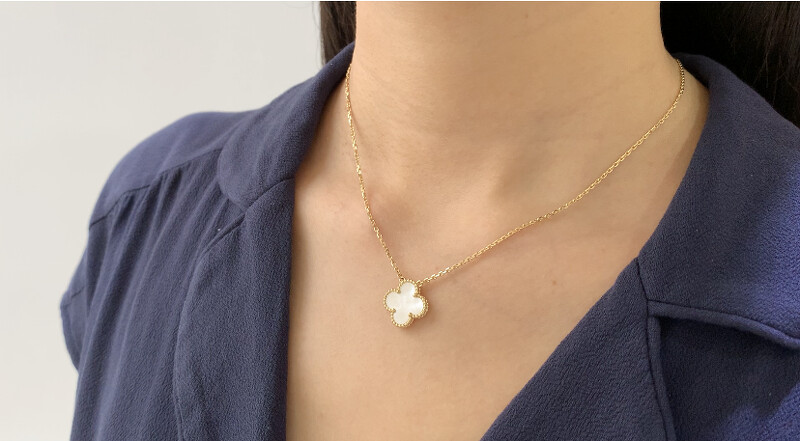 Van Cleef & Arpels Vintage Alhambra吊墜項鍊