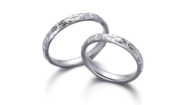 初空 HATSUSORA—ASANOHA「麻の葉」主題婚戒