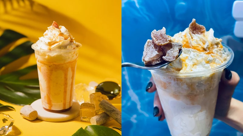 「還魂梅繽奶昔」售價125元