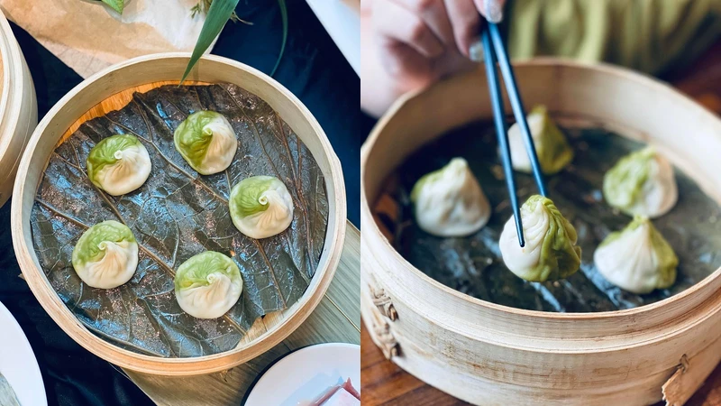 台灣粽口味小籠包 台灣粽口味小籠包