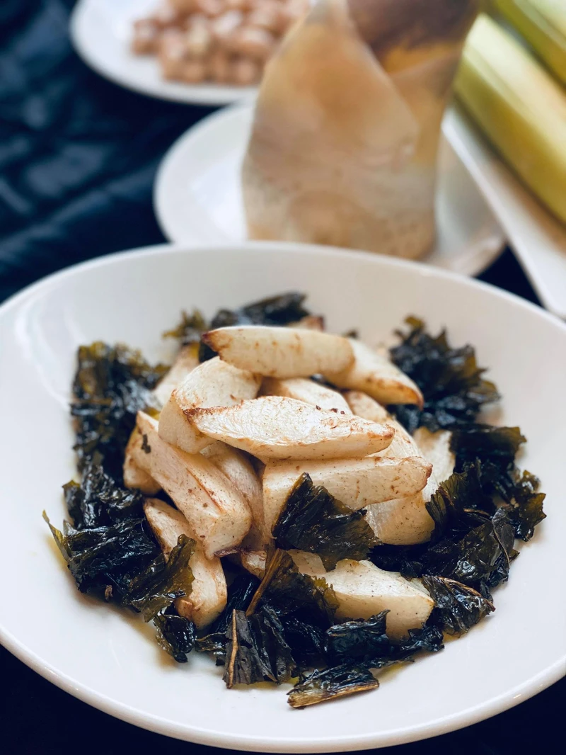 乾煸欖菜季節鮮筍 乾煸欖菜季節鮮筍