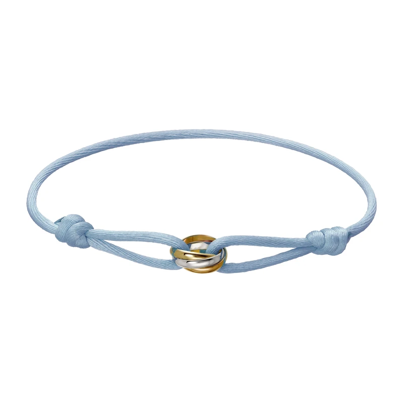 Trinity絲繩手環-嬰兒藍 Trinity絲繩手環-嬰兒藍