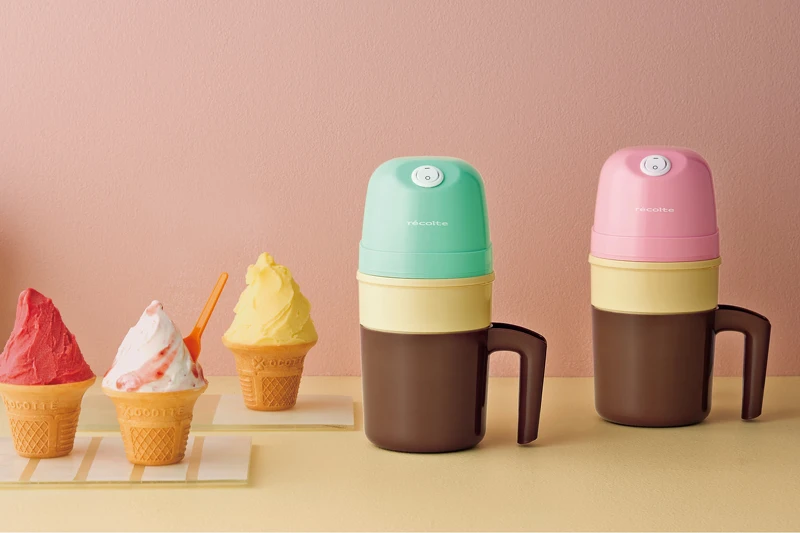 誠品書店｜日本風格家電品牌recolte｜迷你冰淇淋機｜推薦價1,080元。